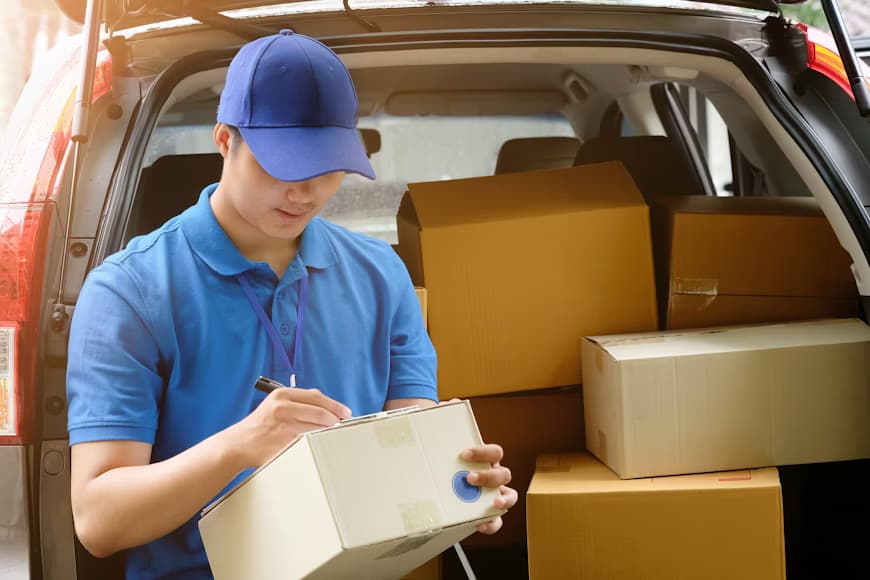 COURIER / PARCEL / LOGISTICS SERVICE banner